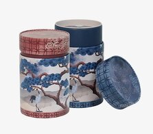 Tin Japan Pine Blue with inner lid 150gr