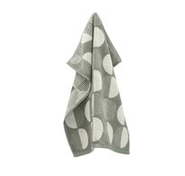 Kitchen Towel 53x60cm-Dots Dark Green