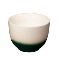 Teacup White/Green 130ml