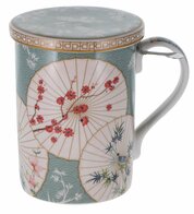 Mug with lid Oriental Dreams 350ml